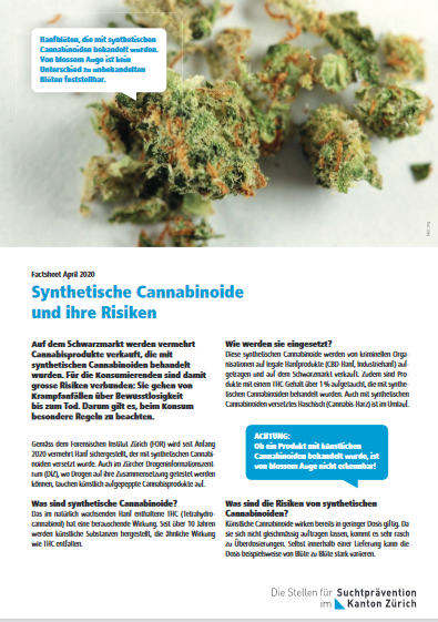 Synthetische Cannabinoide und ihre Risiken